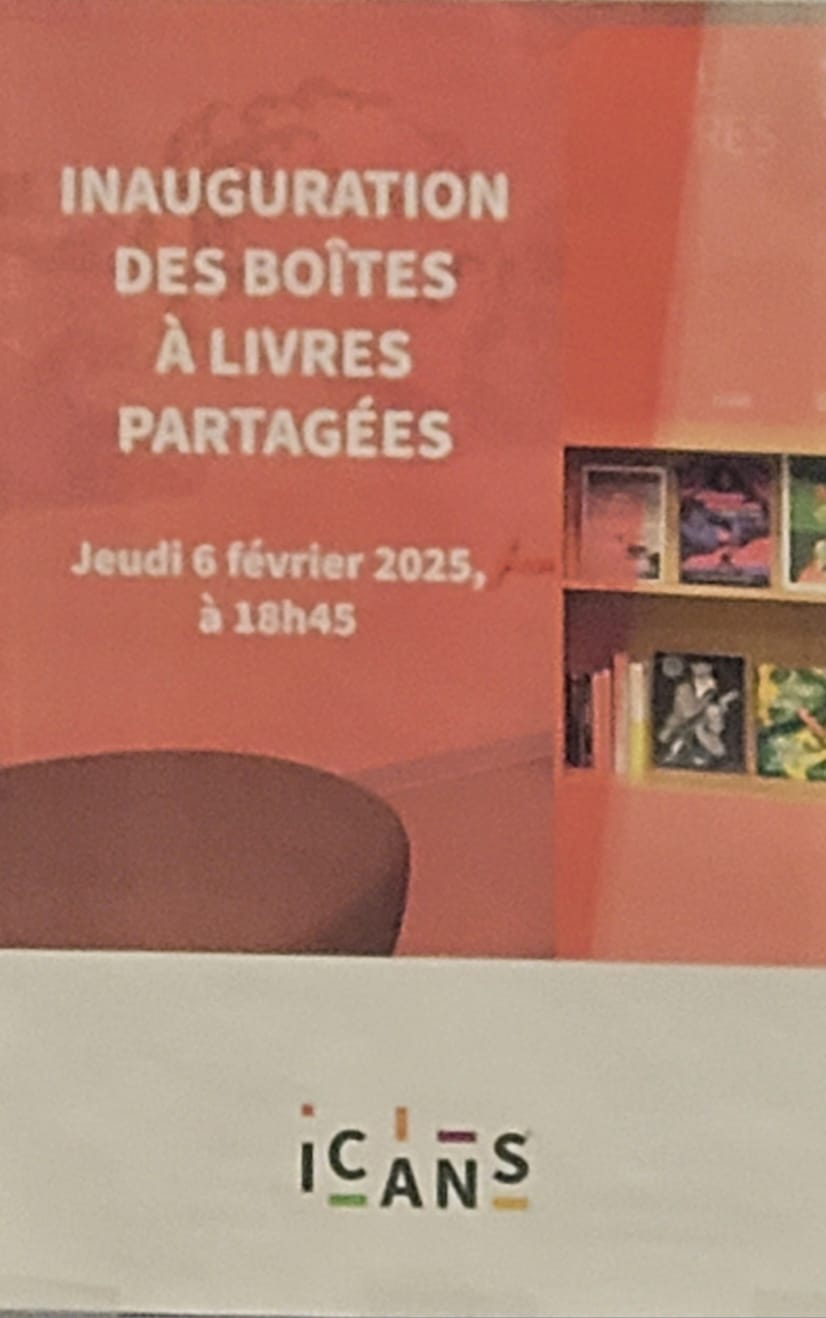 Boîtes à livres ICANS